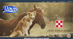 Desktop Screenshot of davisfeed.net